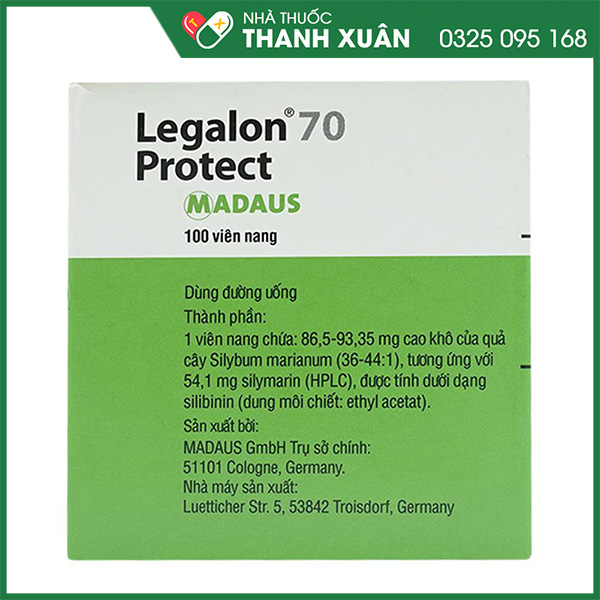 Legalon 70 Protect trị bệnh về gan